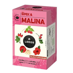 Byl.čaj Leros - Čajový dýchánek, šípek a malina