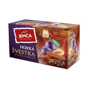Ovo.čaj Jemča-horká švestka se skořicí a hřebíčkem