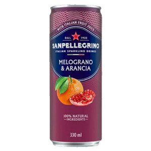 Limo.San Pellegrino-Melograno & Aranciata,24x330ml