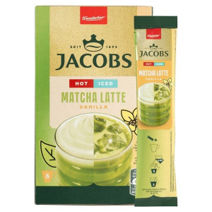 Matcha Latte Jacobs - Vanilla, 8 porcí, 116 g