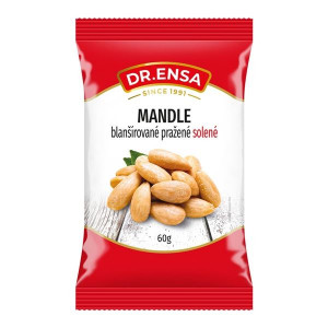 Mandle Dr. Ensa - blanšírované, solené, 60 g
