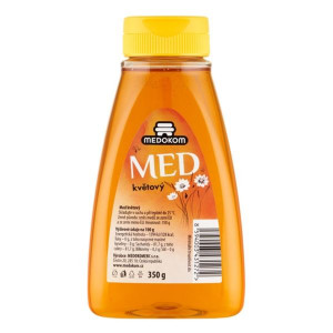 Med Medokom - květový, s dávkovačem, 350 g