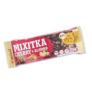 Tyčinka Mixitka - bez lepku, třešeň + mandle, 45 g