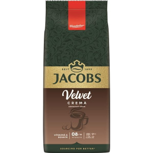 Zrnková káva Jacobs - Velvet Crema, 1 kg