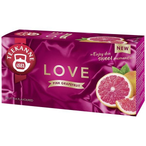 Ovocný čaj Teekanne Love - růžový grep, 20x 2,25g