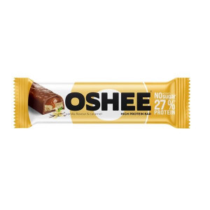 Proteinová tyčinka Oshee - vanilka & karamel, 49 g