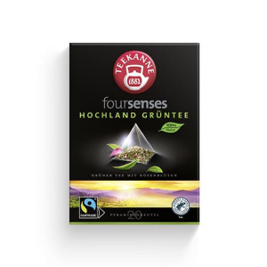 Zelený čaj Teekanne Foursenses - Fairtrade, 40 g