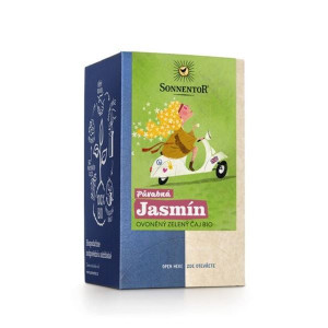 Zelený čaj Sonnentor - Půvabná Jasmín,bio,18x1,5 g