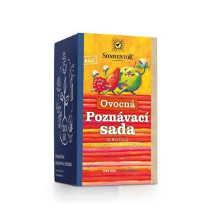 Kolekce čajů Sonnentor - ovoc.Poznávací sada, bio