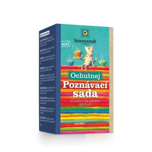 Kolekce čajů Sonnentor - Ochutnej Pozn.sada,bio