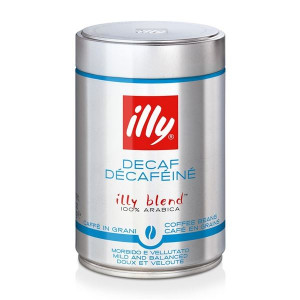 Zrnková káva Illy - bez kofeinu, plechovka, 250 g