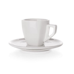 Sada šálku s podš.square Banquet ALBA porcel.,60ml