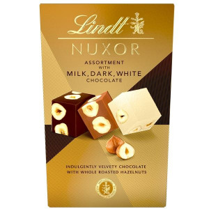 Pralinky Lindt Nuxor - mix, s oříšky, 150 g