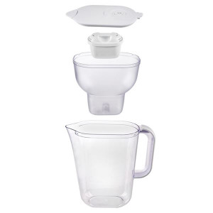 Filtr.konvice Orion Carbo - 3 l, bílá, + filtr ks