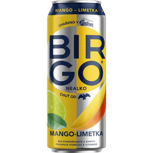 Nealko.pivo BIRGO - mango, limetka,  24 x 0,5 l
