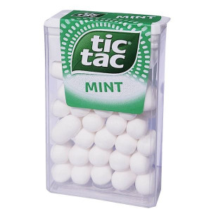Dražé Tic Tac - Mint, mentolové, 18 g