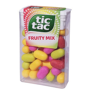 Dražé Tic Tac - Fruity Mix, ovocné, 18 g