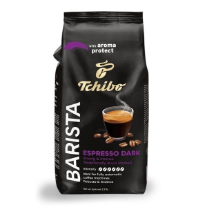 Zrnková káva Tchibo - Barista Dark, 1 kg
