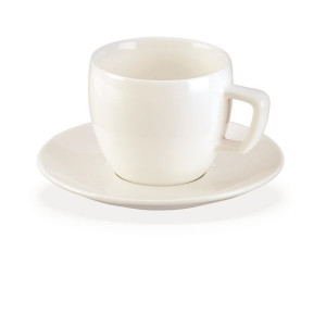 Sada šálků/podš. cappucino Tescoma Crema-bílé,6ks