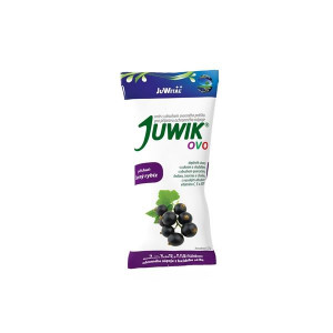 Ochranný nápoj Juwik Ovo - černý rybíz, 20 ks