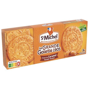 Máslové sušenky St Michel - s karamelem, 150 g