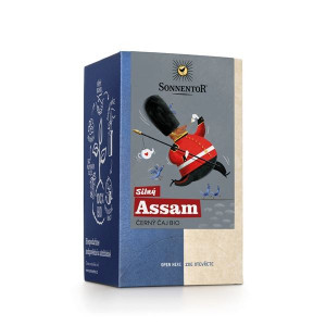 Černý čaj Sonnentor - Silný Assam, bio