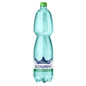 Minerální voda Korunní - jemně perlivá, 6x 1,5 l