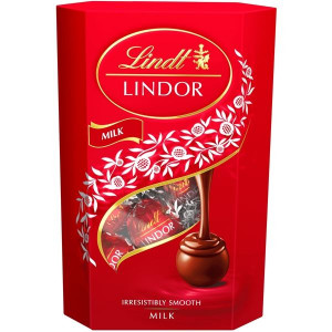 Čokoládové pralinky Lindor - mléčné, 200 g