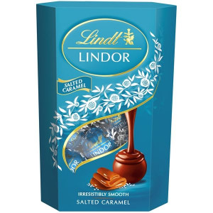 Čokoládové pralinky Lindor - slaný karamel, 200 g