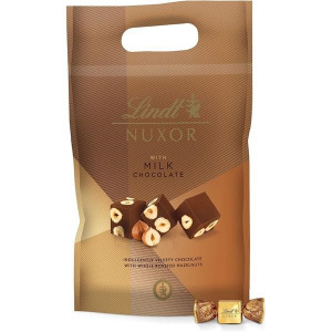 Pralinky Lindt Nuxor – mléčné s oříšky, 700 g