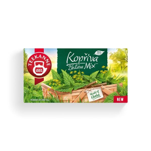 Bylinný čaj Teekanne - kopřiva mix, 20x 1,5 g, 30g