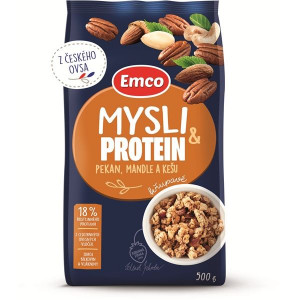 Mysli Emco - protein. pekany, mandlemi a kešu,500g