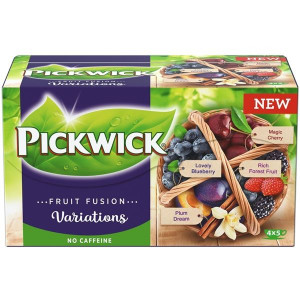 Ov.čaj Pickwick - var. 4 druhů, modré, 20x 1,9 g
