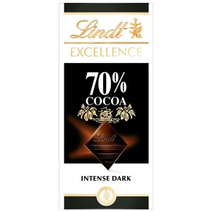 Čokoláda Lindt Excellence - hořká 70%, 100 g