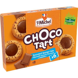 Máslové sušenky St Michel - Choco Tart, 180 g