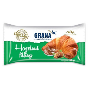 Croissant Grana - lískový oříšek, 60 g