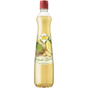 Sirup YO - zázvor a citron, 0,7 l