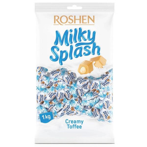Bonbony Roshen - Milky Splash, karamelové, 1 kg