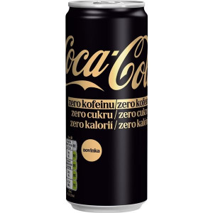 CC Zero Zero - bez cukru a kofeinu, plech,24x0,33l