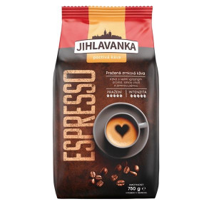 Zrnková káva Jihlavanka - Espresso, 750 g