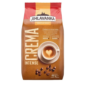 Zrnková káva Jihlavanka - Crema Intense, 750 g