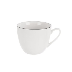 Hrnek na cappuccino Decora - porcelánový, 210 ml