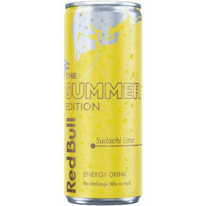 En.nápoj Red Bull - Summer,sudachi a limetka,0,25l