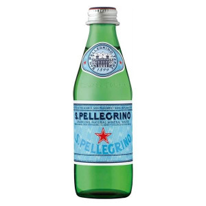 Min.voda San Pellegrino - perlivá, sklo 24x 250 ml