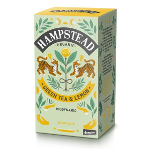 Zel.čaj Hampstead - bio, citrón/citr.tráva, 20x 2g