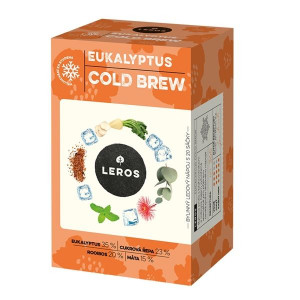 Byl.čaj Leros Cold Brew-Eucalyptus,st.voda,20x1,8g
