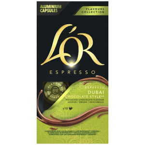 Kapsle L'or - Dubai Chocolate Style, 52 g, 10 ks