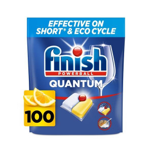 Tablety do myčky Finish Quantum All in 1, 100 ks