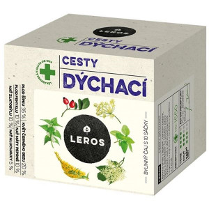 Bylinný čaj Leros - Dýchací Cesty, 10x 1,5g
