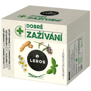 Bylinný čaj Leros - Dobré Zažívání, 10x 1,5 g